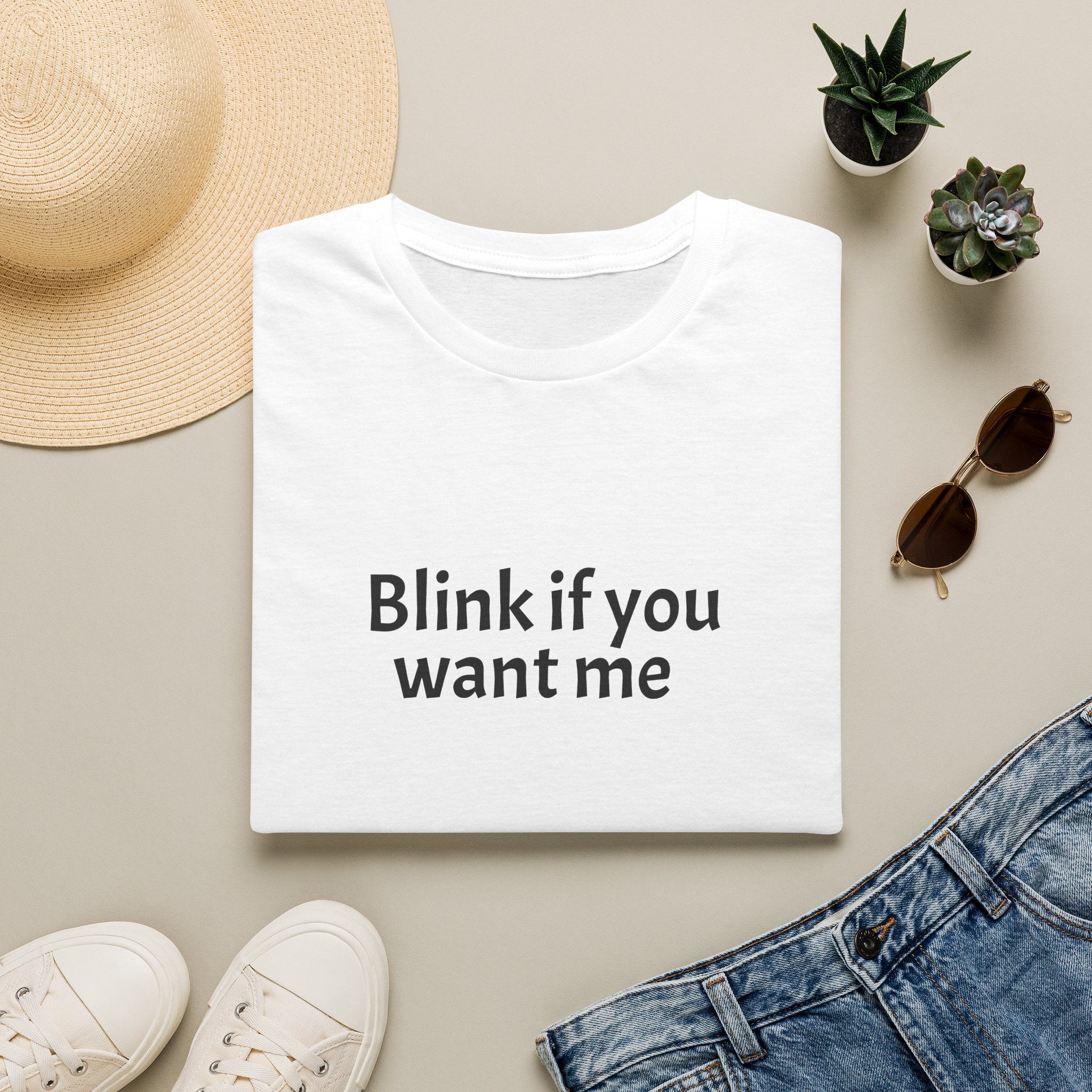 Blink If You Want Me T-Shirt