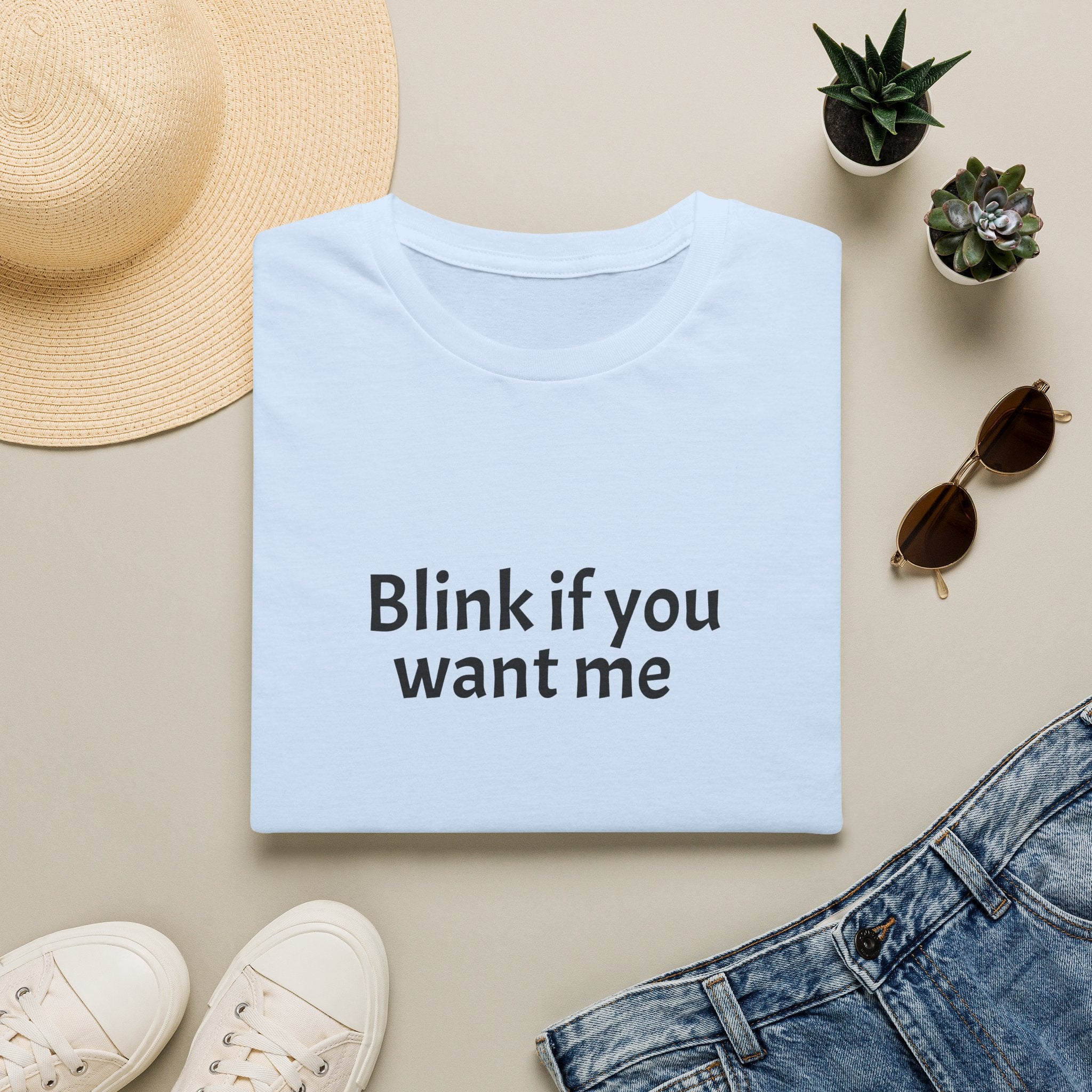 Blink If You Want Me T-Shirt