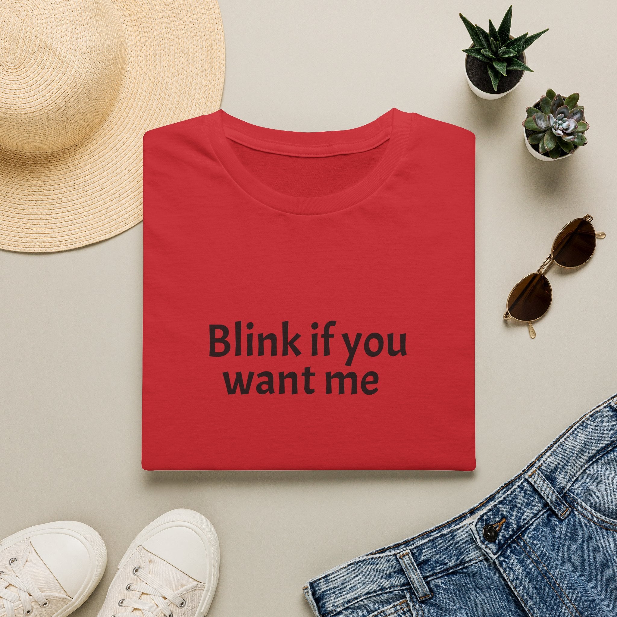 Blink If You Want Me T-Shirt