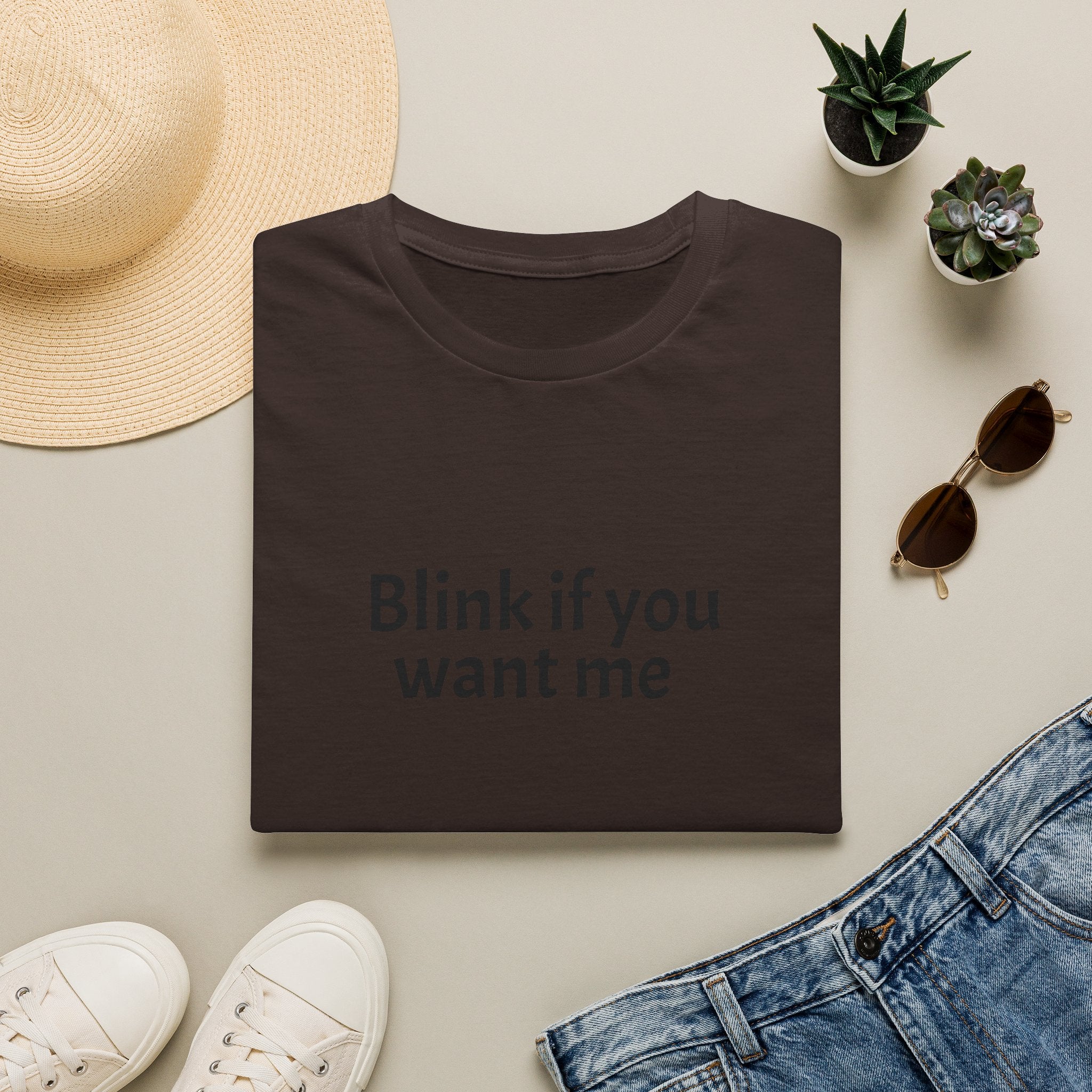 Blink If You Want Me T-Shirt