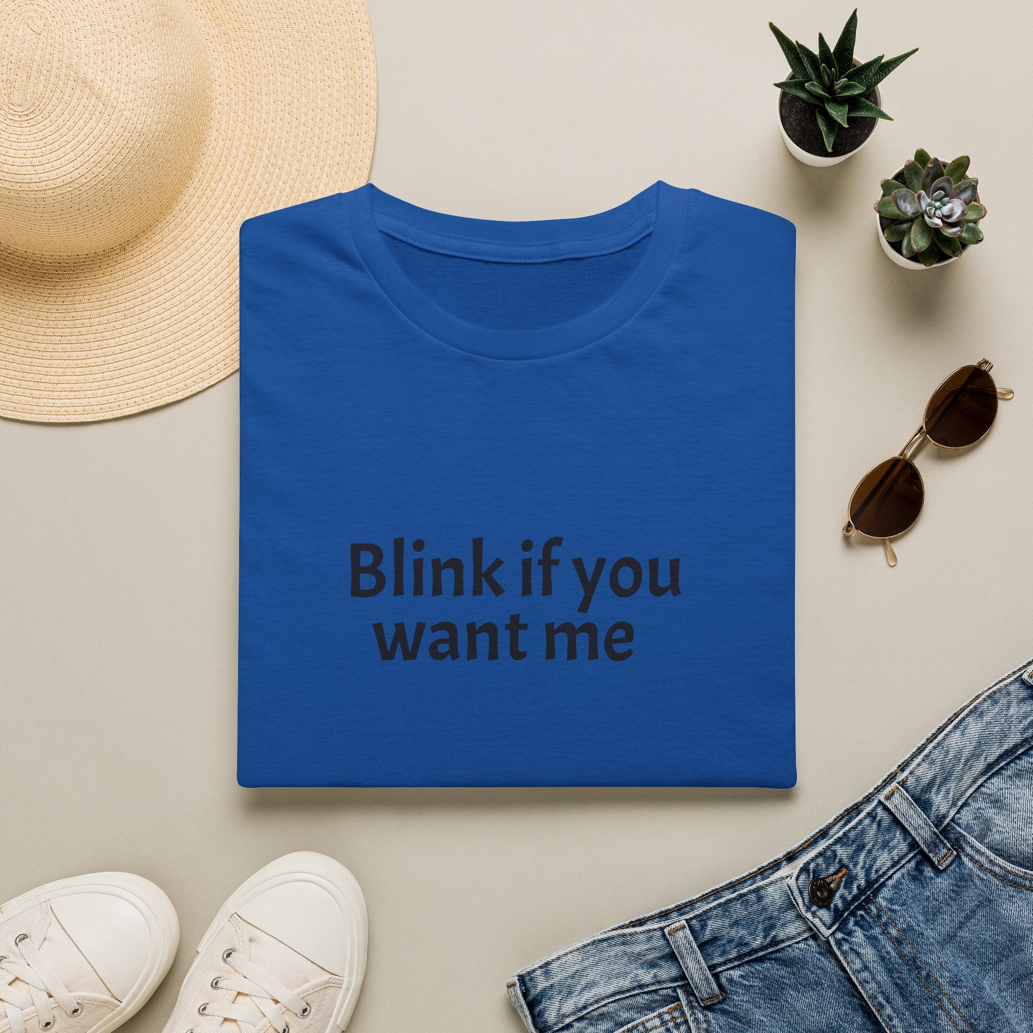 Blink If You Want Me T-Shirt