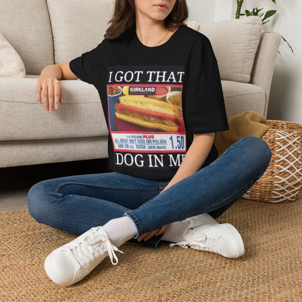 I got that dog in me Tee black