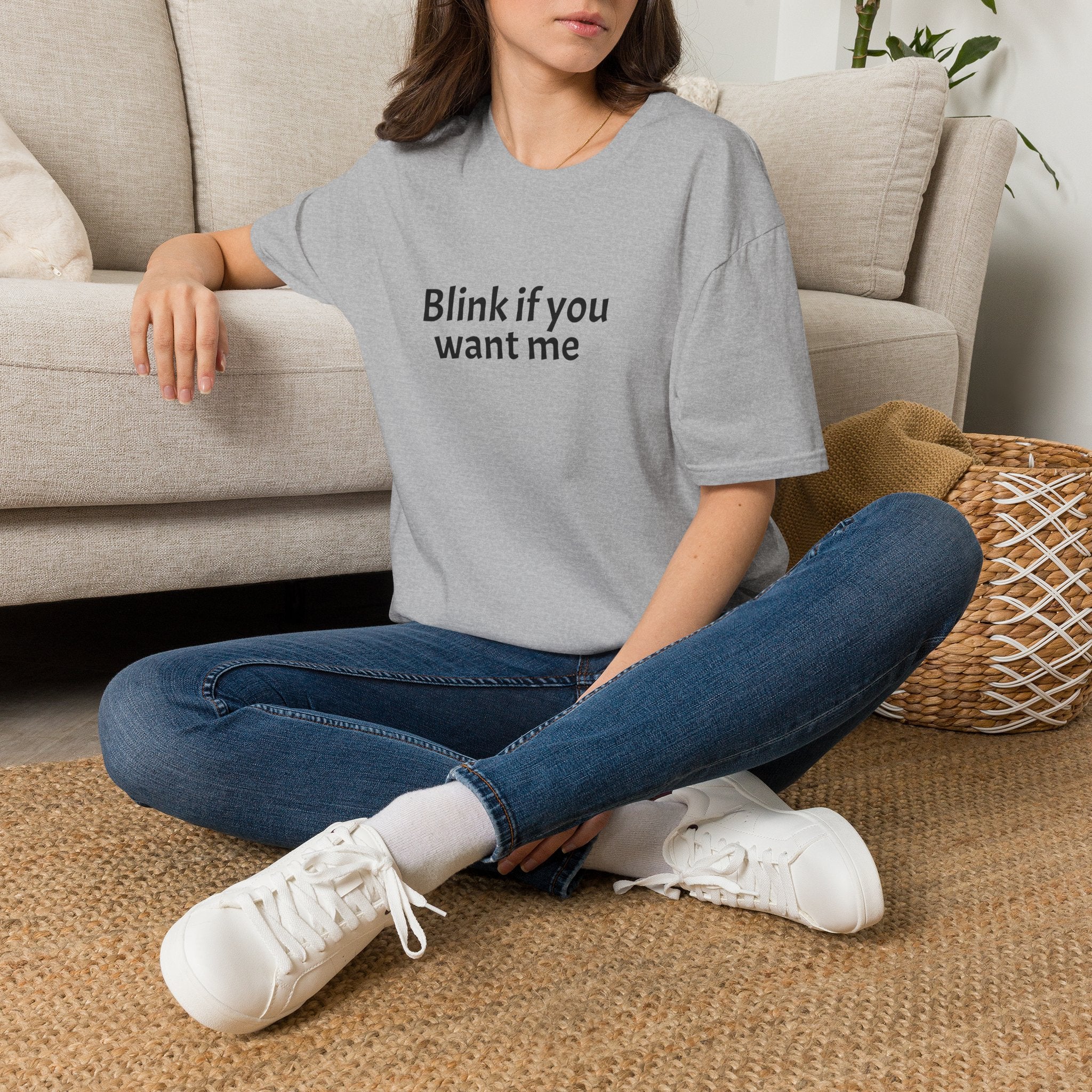 Blink If You Want Me T-Shirt