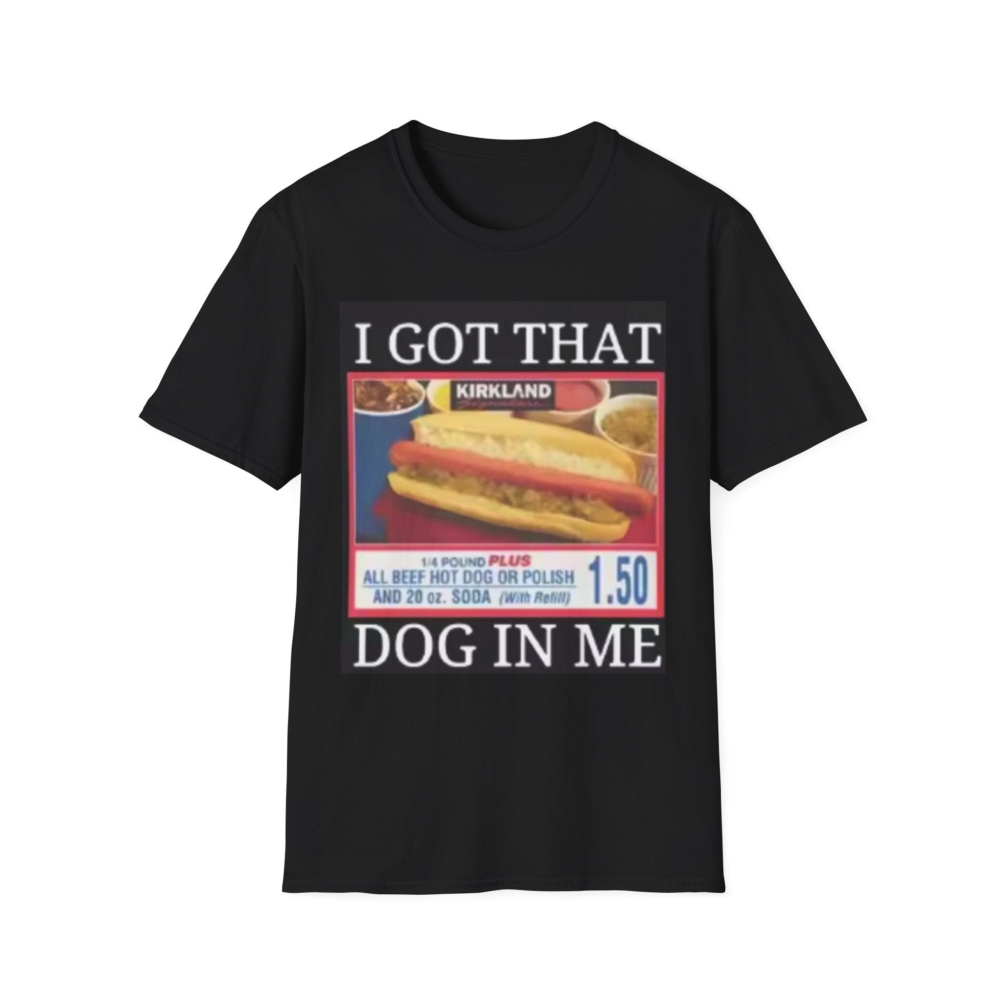 I got that dog in me Tee black