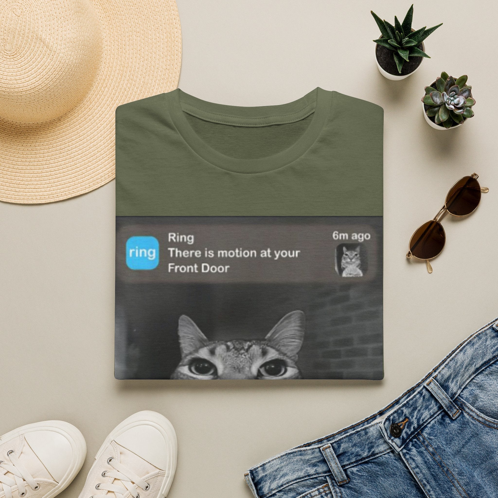 motion at your frount door tee
