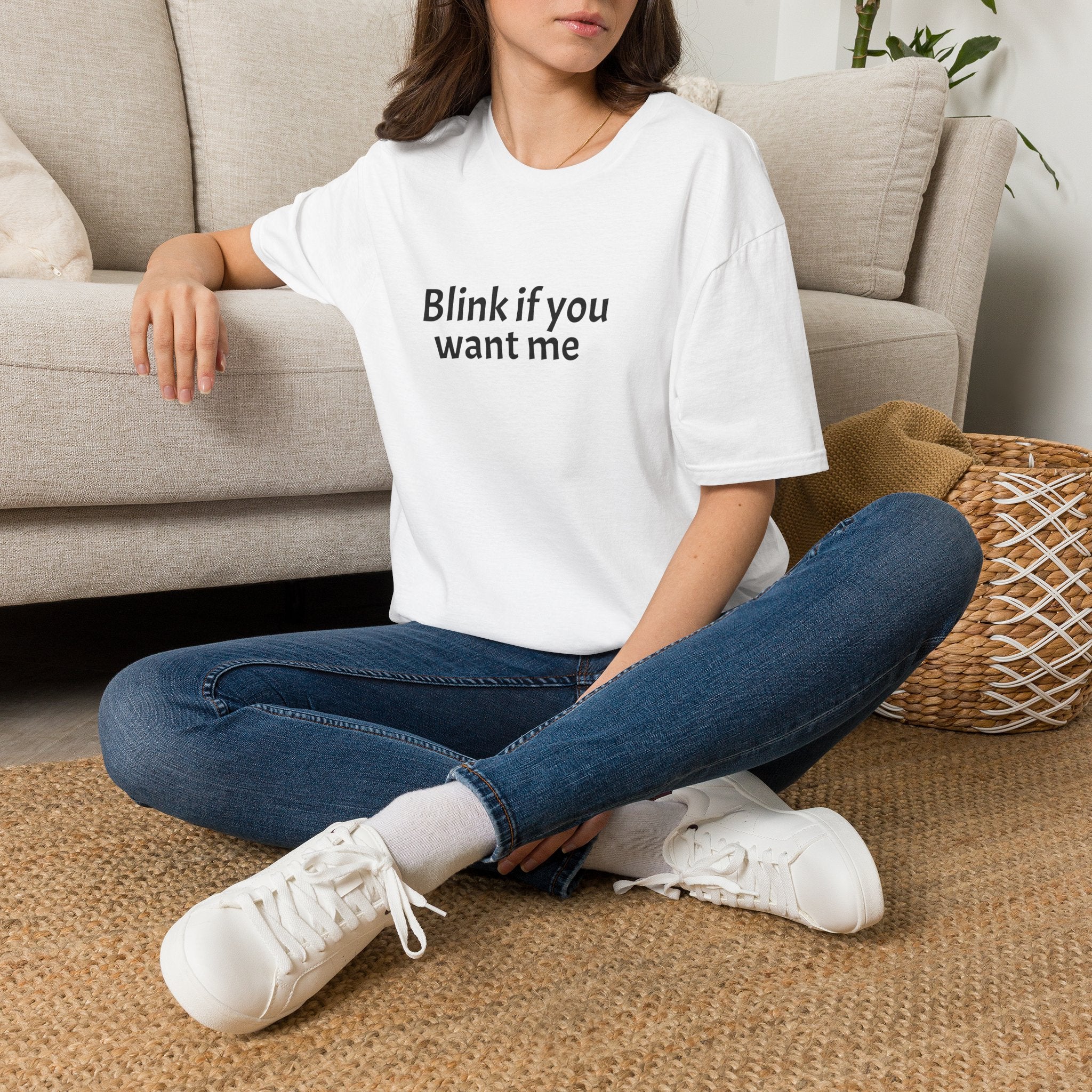 Blink If You Want Me T-Shirt